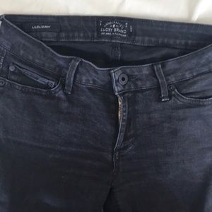 Lucky faded black jeans